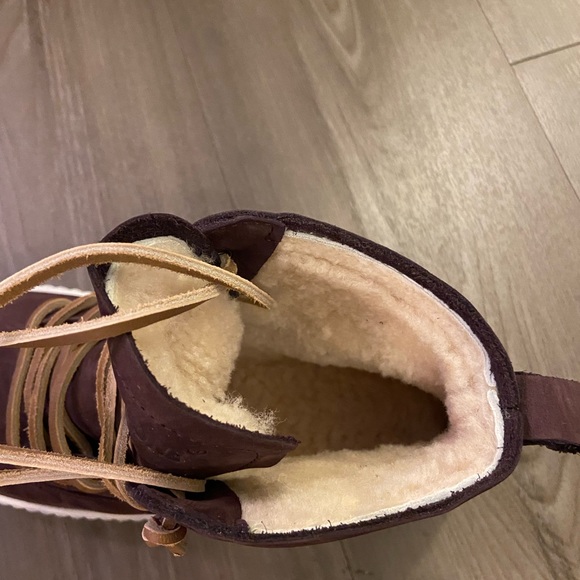 NWOB Blackstone genuine leather shearling lined boots sz 42 9 9.5 - Picture 7 of 8